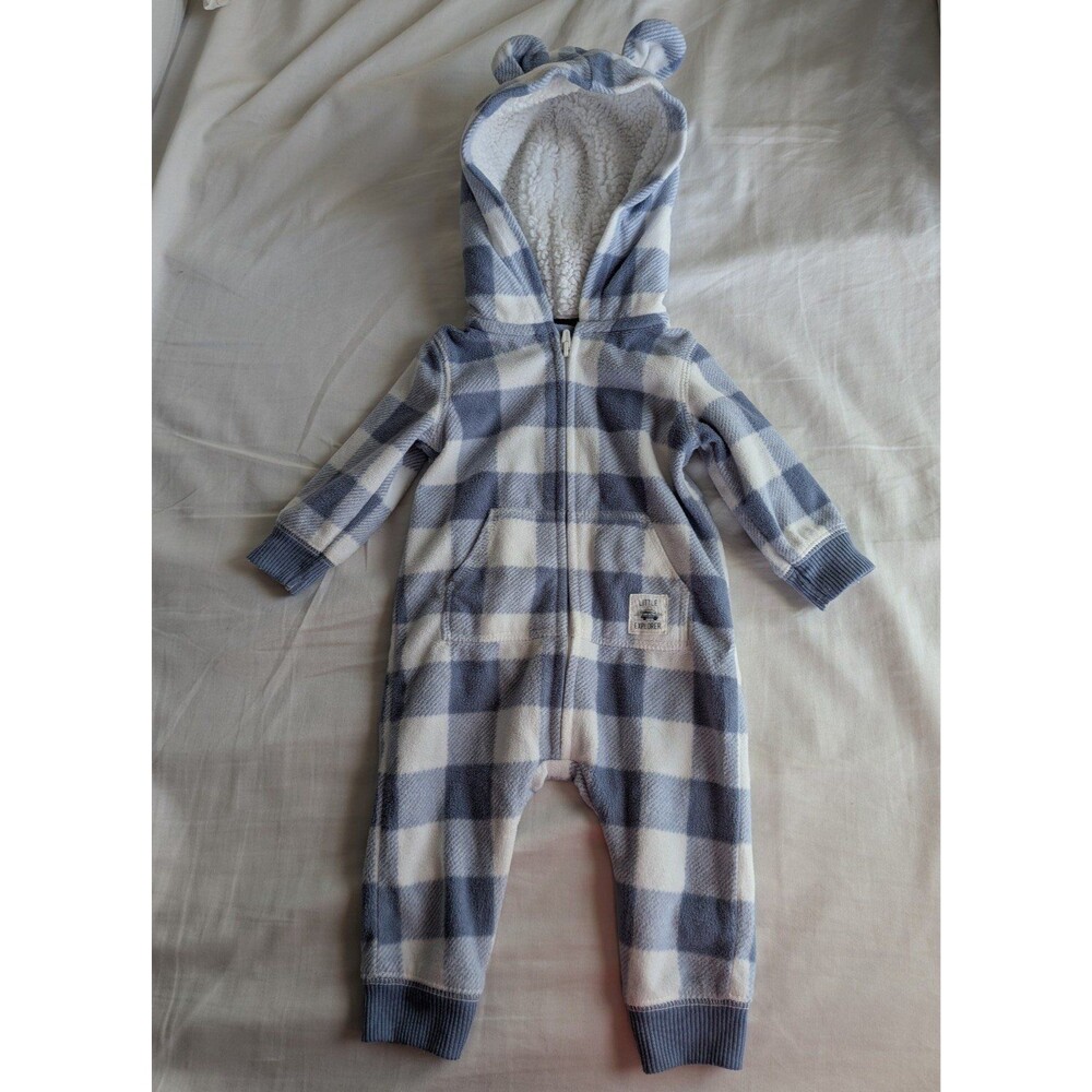 Carter's Hooded Fleece Suit, 3M